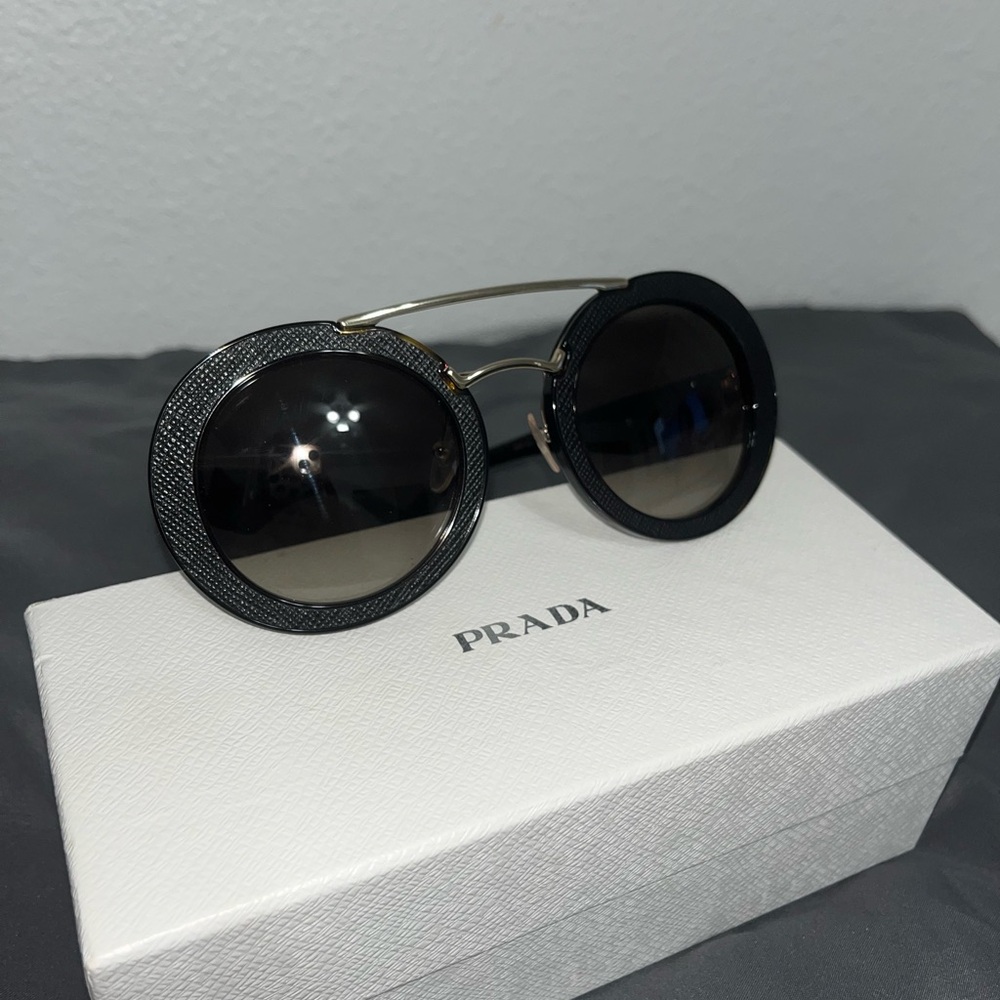 Prada Elegant Black Sunglasses